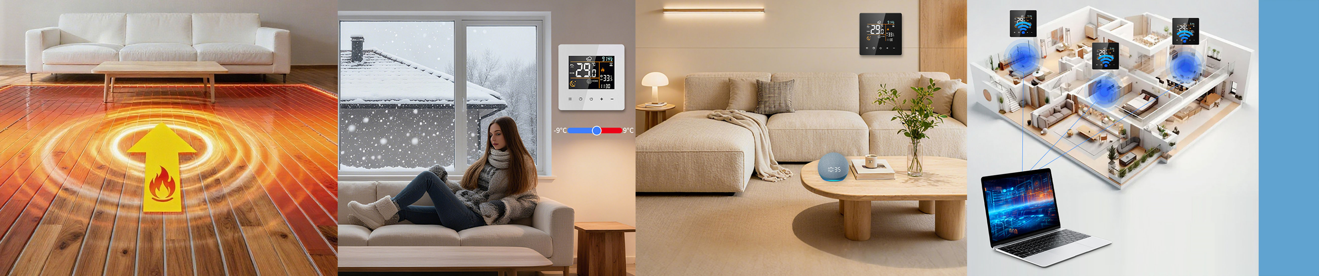 Thermostat de chauffage par le sol Défauts courants, dépannage et conseils d'entretien quotidien