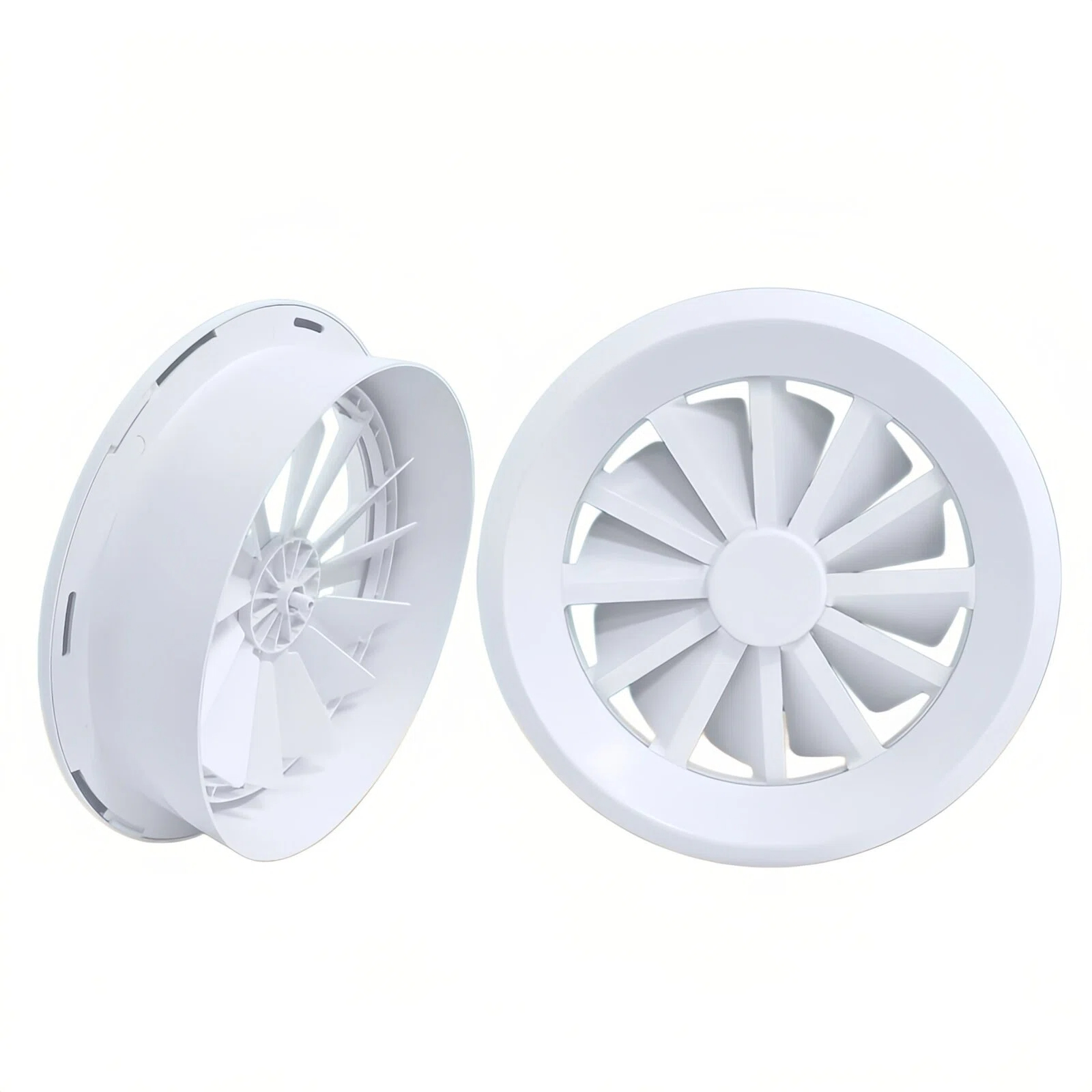 Diffuseur d'air rond tourbillon
