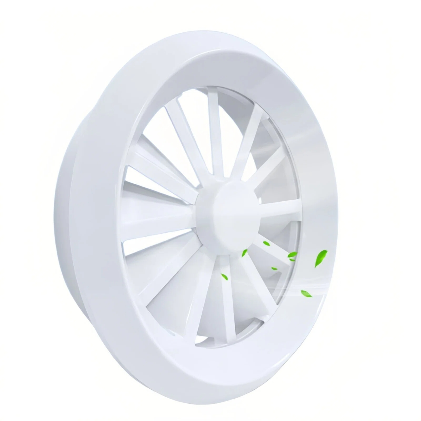 Diffuseur d'air rond tourbillon