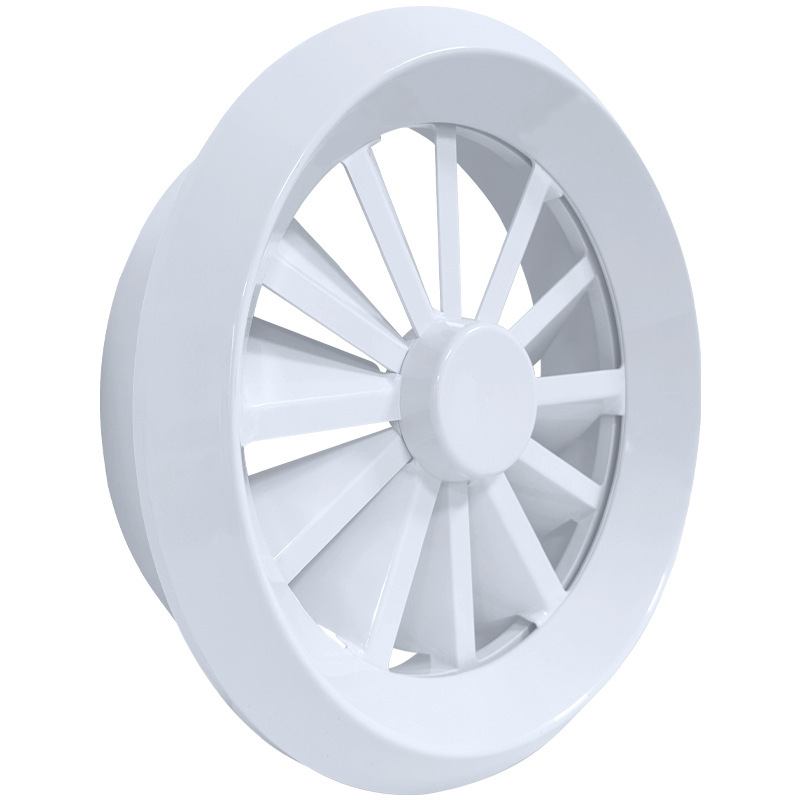 Diffuseur d'air rond tourbillon