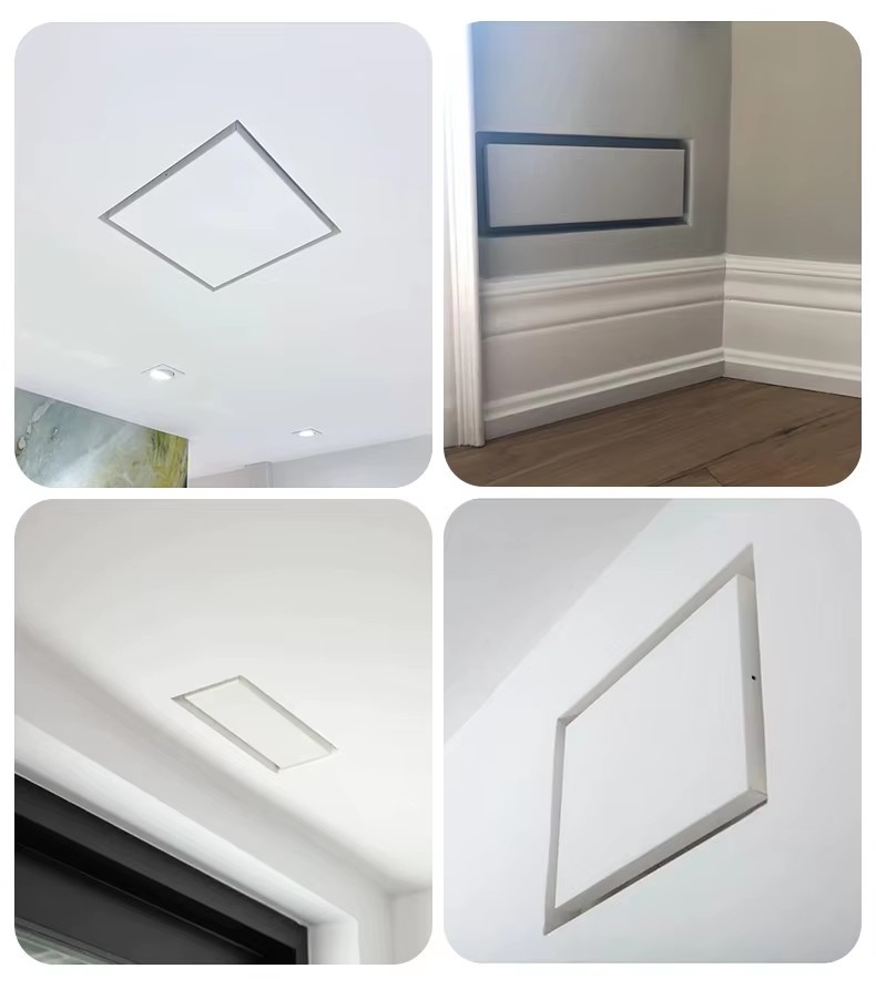 Diffuseur linéaire à fente en plâtre