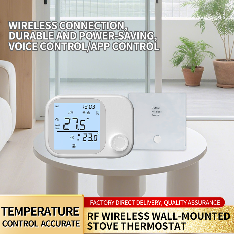 WiTH3 RF radiofréquence 433 mural four thermostat