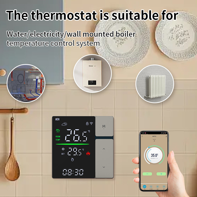 Thermostat de bouton de SDM5 LED