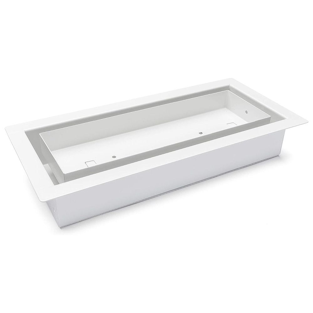 Botte rectangulaire de registre de plancher
