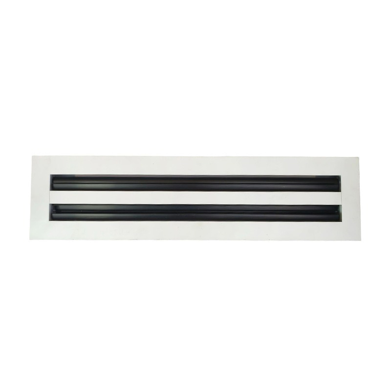 Grille linéaire réglable à 2 barres