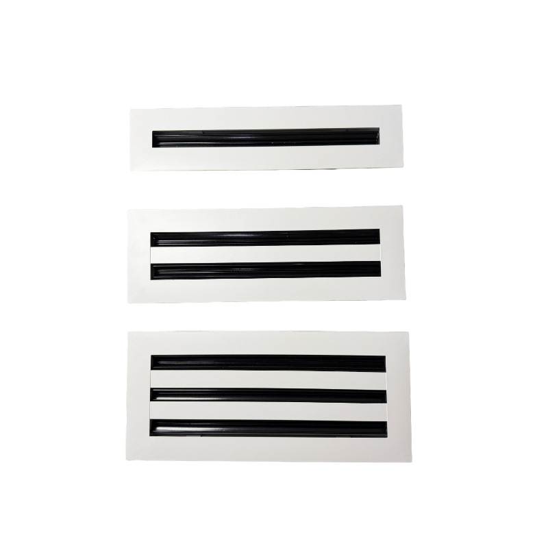 Grille linéaire réglable à 2 barres